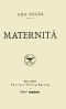 [Gutenberg 36061] • Maternità